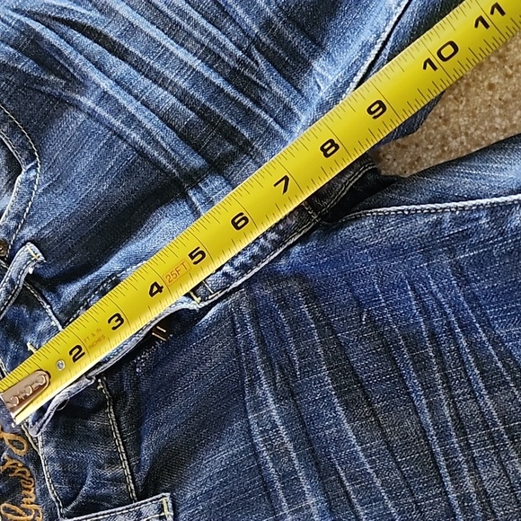 Guess Bootcut Rhinestone Like New Jeans Size 28 - Picture 6 of 13